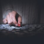 Photo puzzle pieces