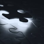 Photo puzzle pieces