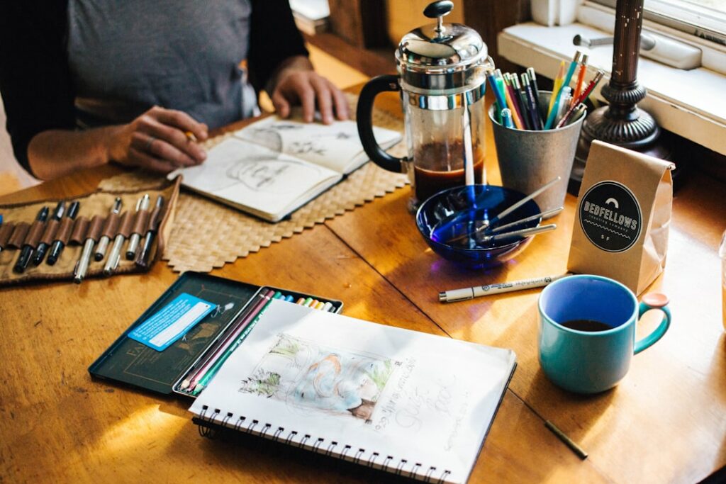 Photo Creative workspace