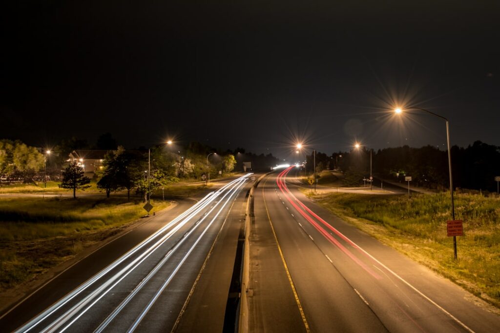 Photo Open road