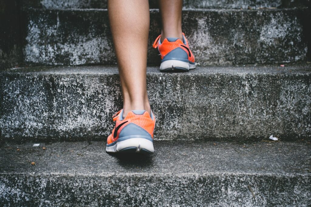 Photo Weightlifting and running